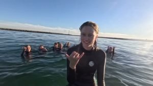 Surfing after school program for kids